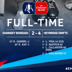 Good Bye FA Cup! – Heybridge Swifts