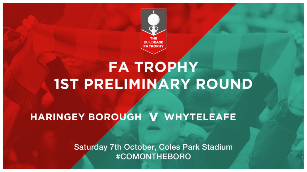 FA Trophy Begins With Whyteleafe FC at Coles Park!