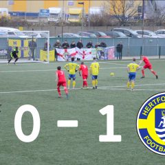 Haringey Borough 0 – 1 Hertford Town