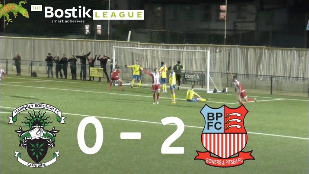 Haringey Borough 0 Bower & Pitsea FC 2