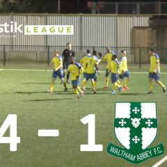 Haringey Borough 4 – 1 Waltham Abbey