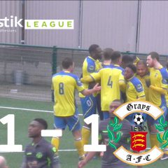 Haringey Borough 1 – 1 Grays Athletic