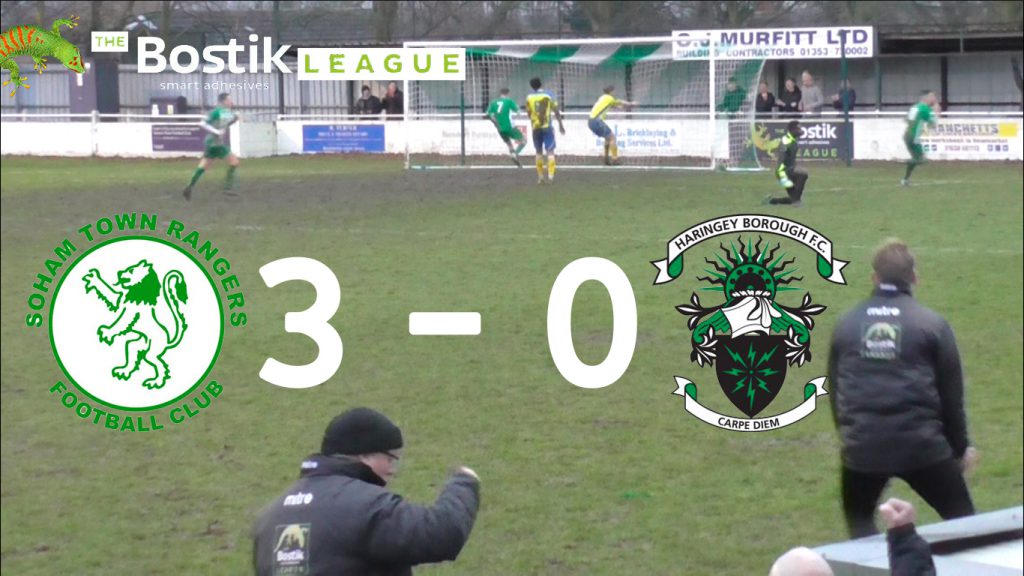 Soham Town Rangers 3 – 0 Haringey Borough