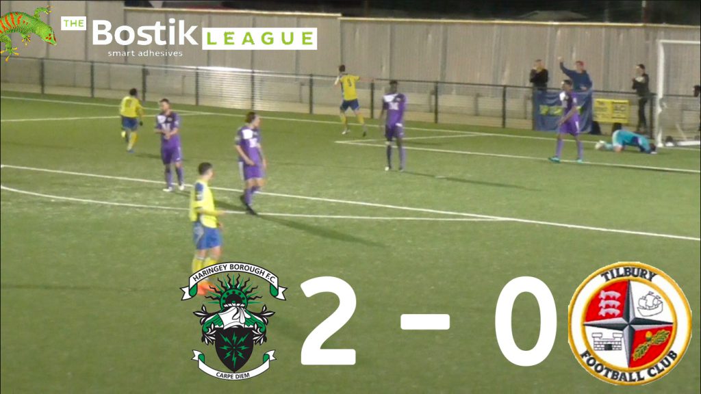 Haringey Borough 2 – 0 Tilbury