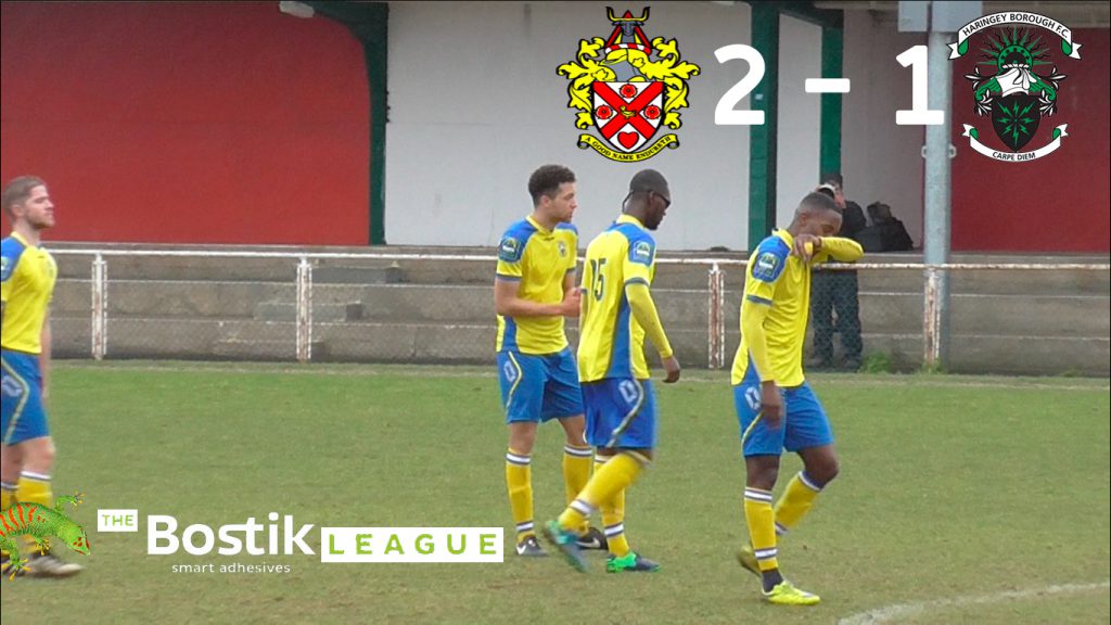 AFC Hornchurch 2 – 1 Haringey Borough