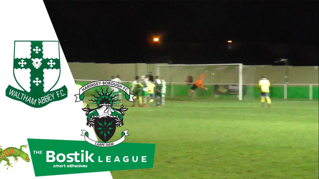 Waltham Abbey 2 – 3 Haringey Borough